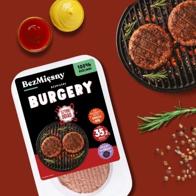 Bezmięsne Burgery 220g