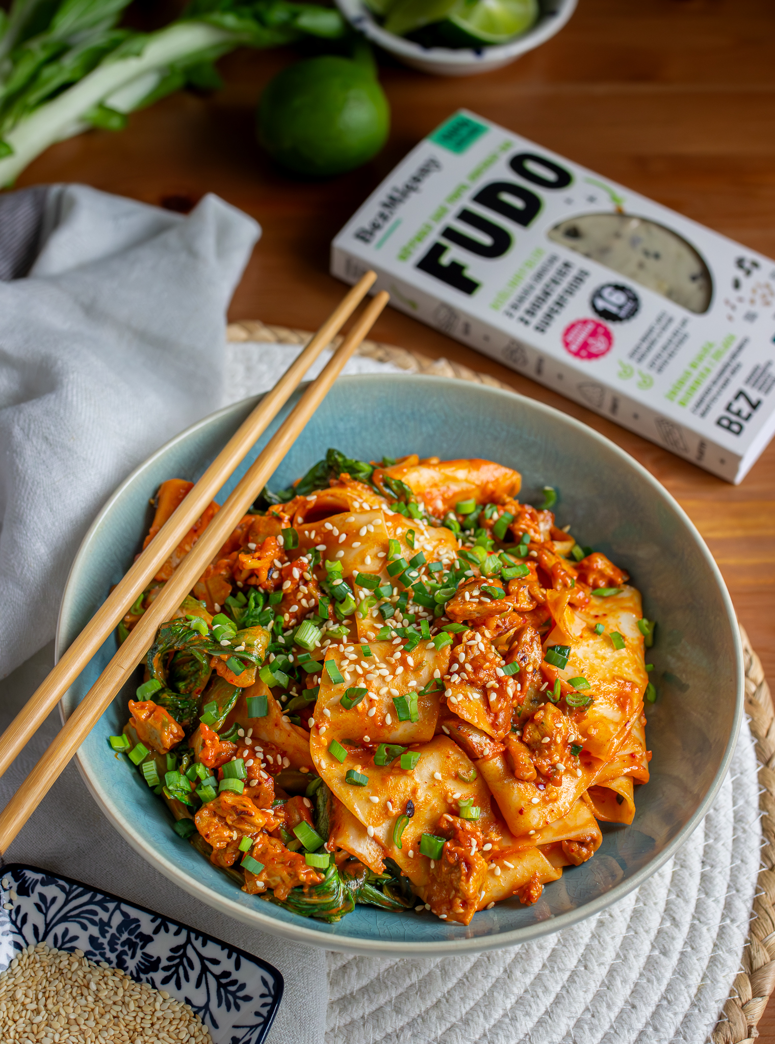 Makaron biang biang w sosie gochujang – szybki sposób na coś naprawdę konkretnego